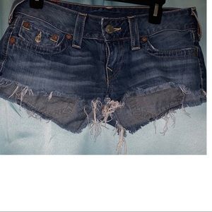True religion shorts